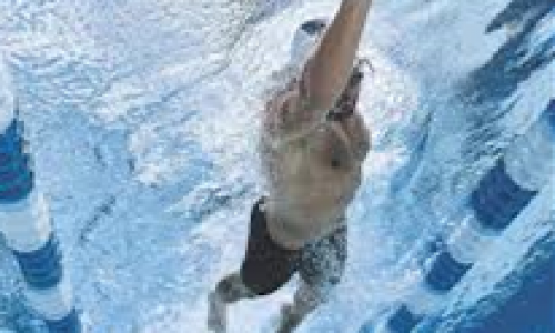 Male lap swimmer 2